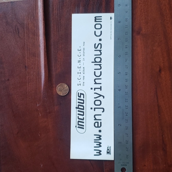 Incubus Sticker 1997 - Picture 2 of 2